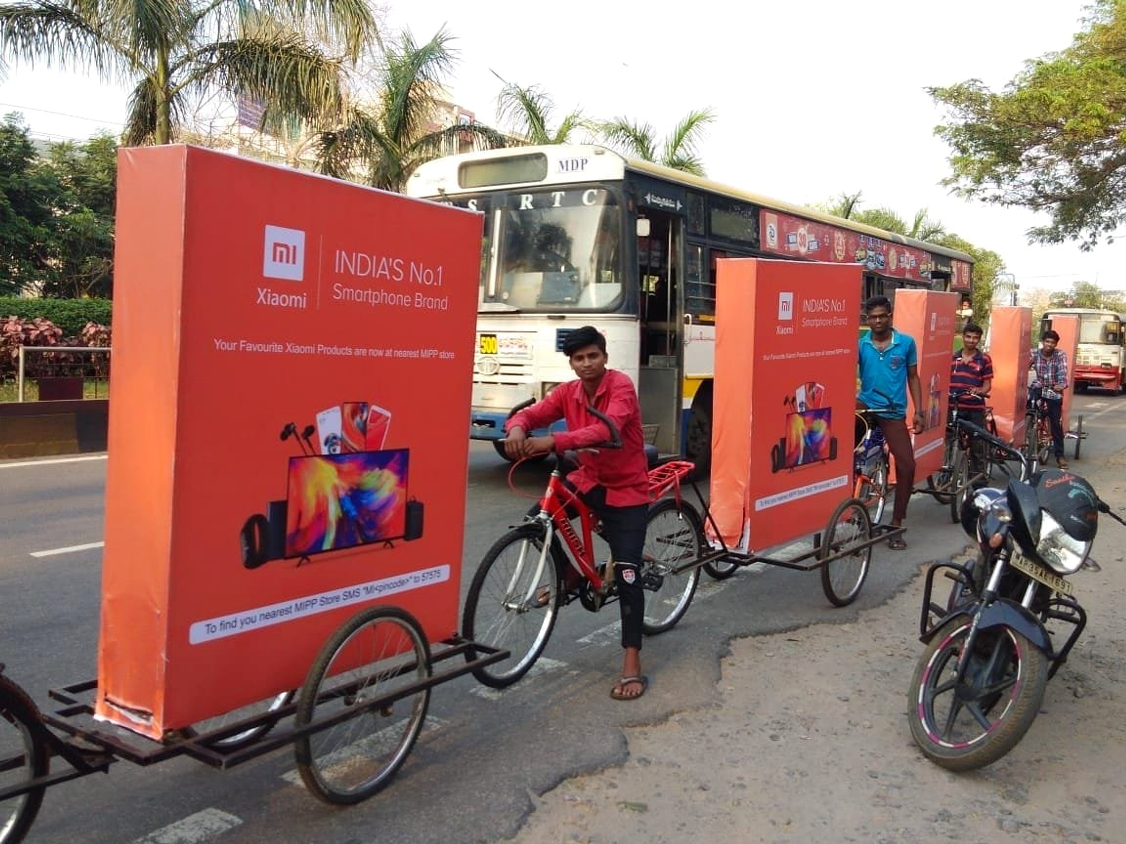 Tricycles — Foxy Advertising campaign