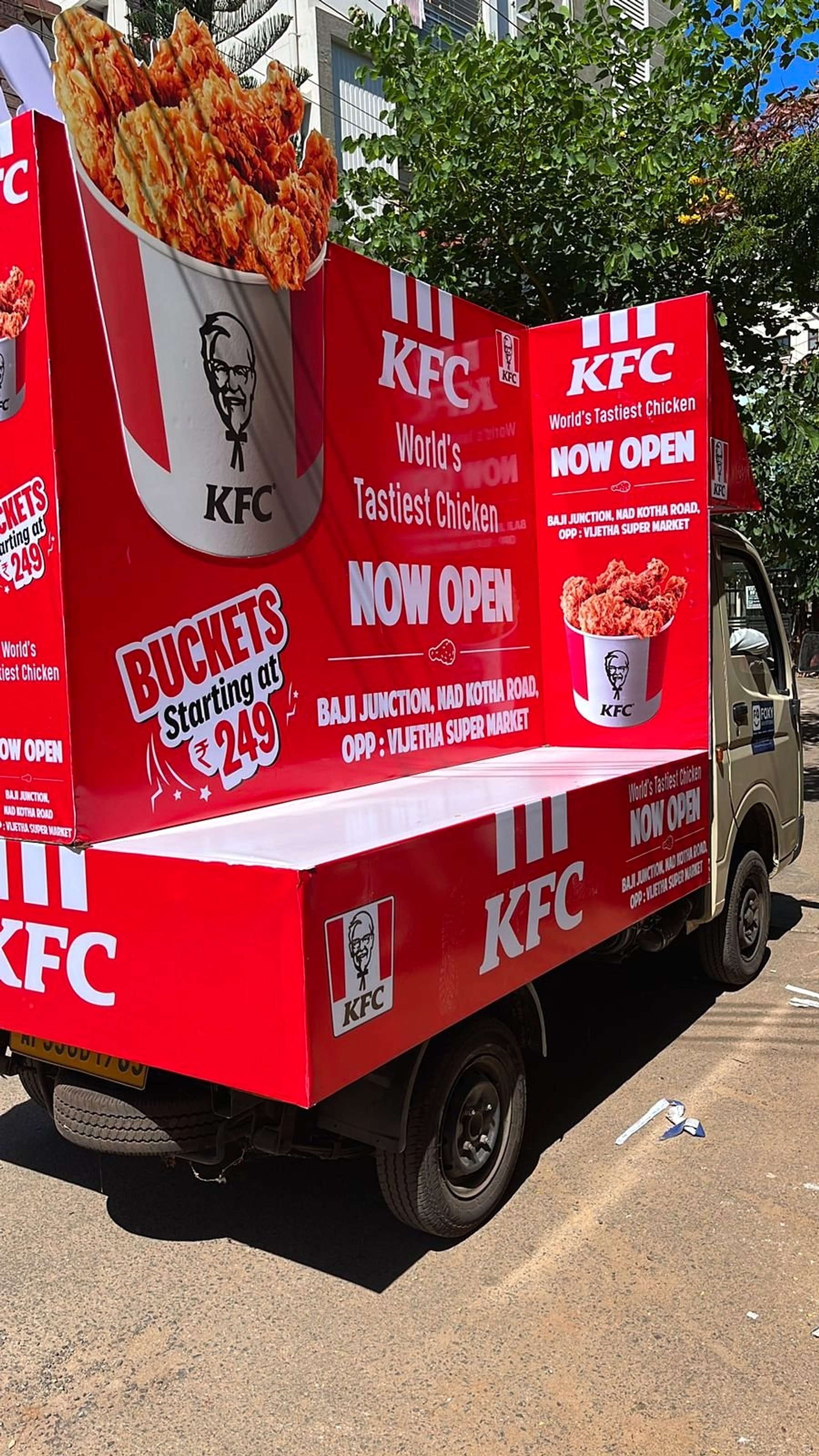 Mobile Van Advertisement