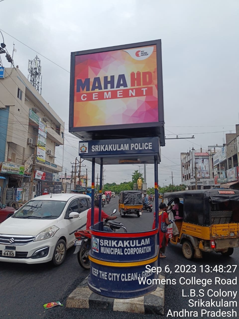 Traffic Booth Advertising in Srikakulam
